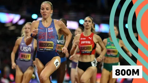 Kylie Hodgkinson: Leichter Einzug ins Finale über 800 Meter