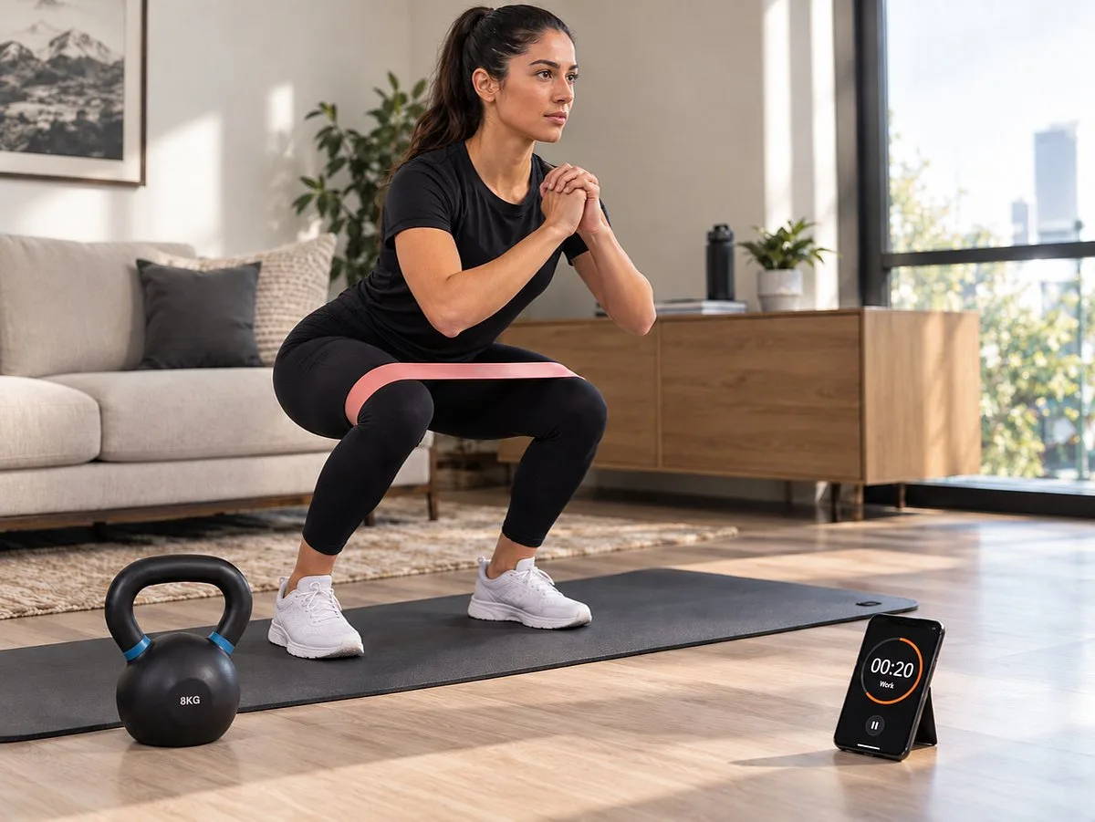 20-Minute Home Workout with Minimal Equipment