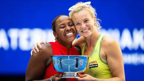 Katerina Siniakova und Taylor Townsend sind die Doppelmeisterinnen der US Open!