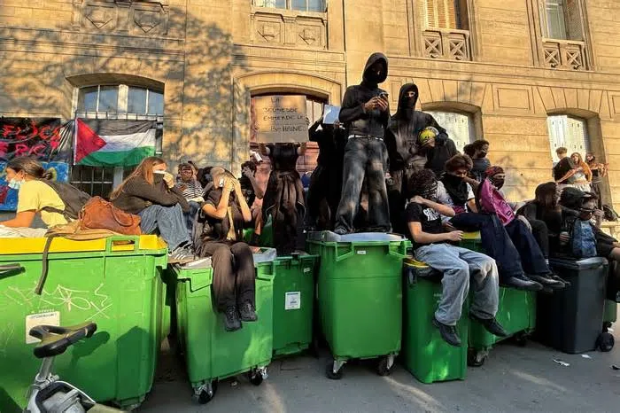 ادامه تظاهرات دانشجویی در فرانسه با زخمی‌ها و بازداشت‌های گسترده