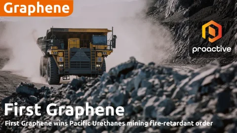 First Graphene: Launch of Mass Production of PureGRAPH® with First Purchase Order