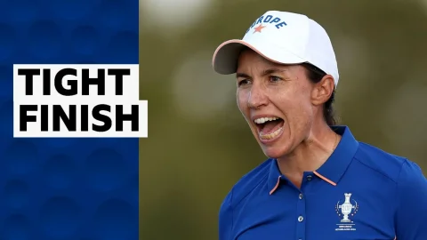 Das dramatischste Halbfinale; Europa steht mit Carlota Ciganda gegen Amerika
