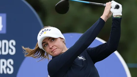 Das spannende Spiel von Hall und Wood gegen Korda und Kupcho im Solheim Cup