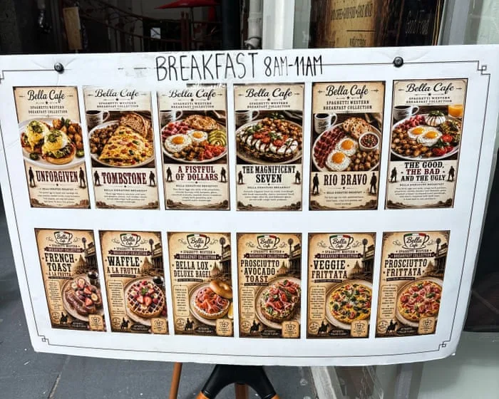 Strange and Inedible Images: Menus Affected by Artificial Intelligence