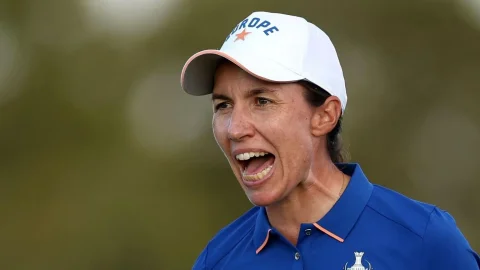 Der Glanz von Carlota Ciganda am Eröffnungstag des Solheim Cups