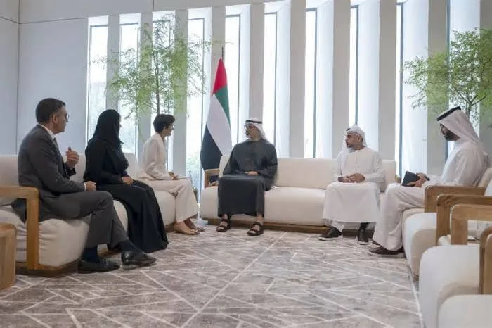Sheikh Khalid Meets with the President of Citigroup Global Investment Bank